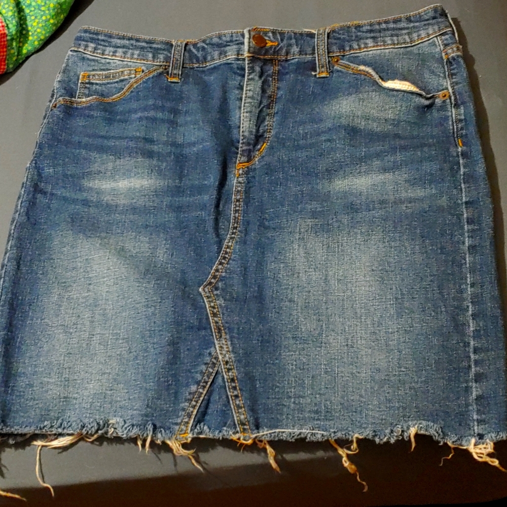 Denim skirt